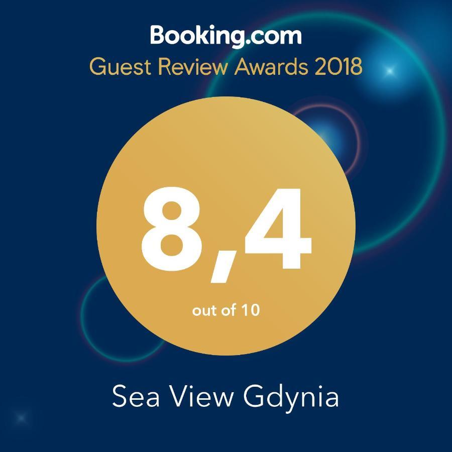 Sea View Gdynia Apartman Kültér fotó